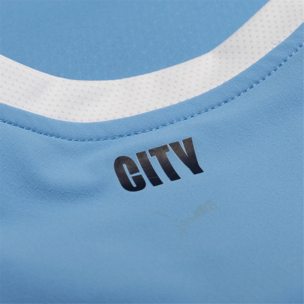 Puma Manchester City Authentic O’ Reilly Home Jersey w/ Champions League Patches 25/26 (Team Light Blue/White)